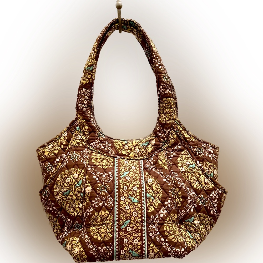 Vera Bradley Side-by-Side Tote - Sittin in a Tree retired pattern